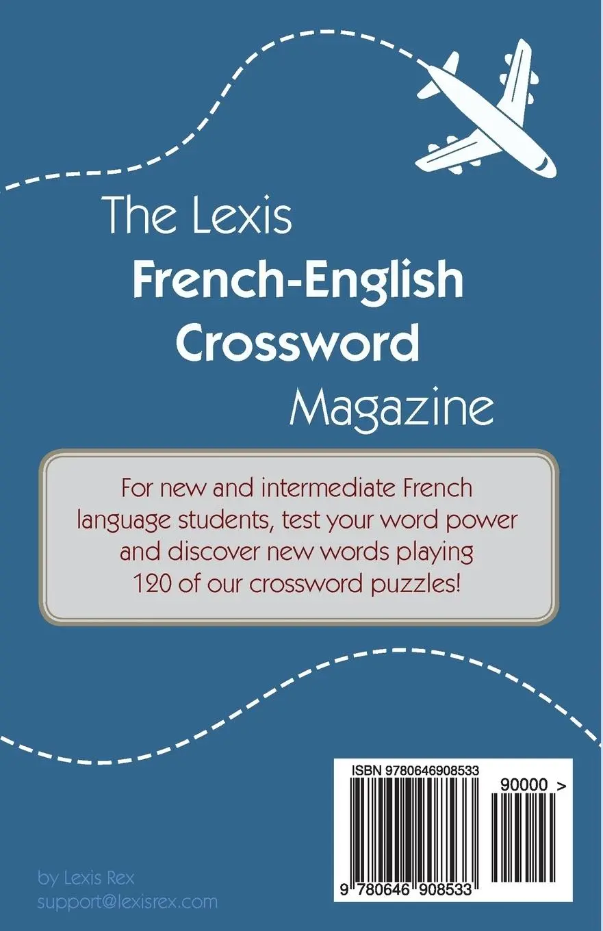Rückseite: 9780646908533 | The Lexis French-English Crossword Magazine | Lexis Rex | Taschenbuch