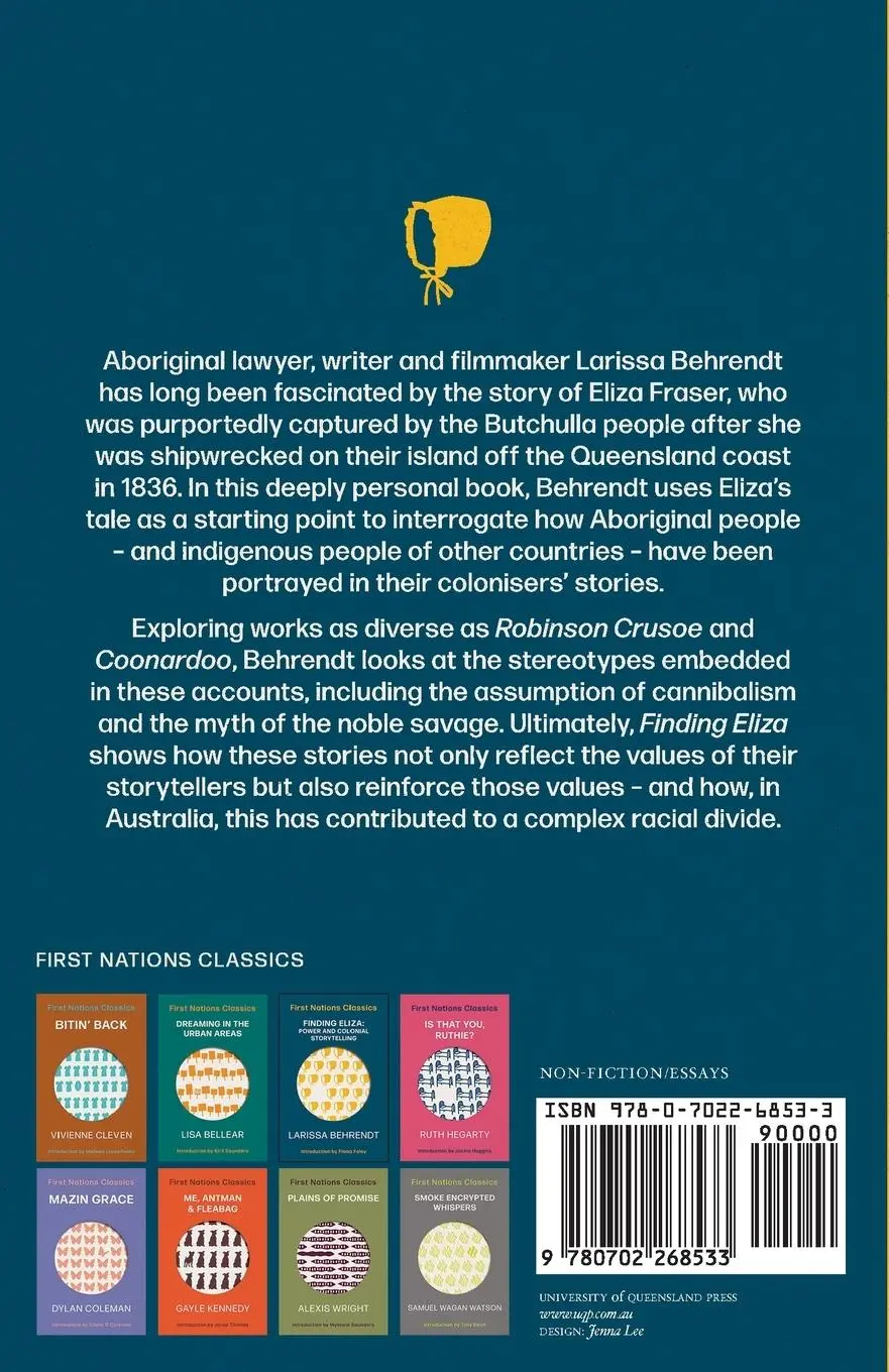 Rückseite: 9780702268533 | Finding Eliza | Power and Colonial Storytelling | Larissa Behrendt
