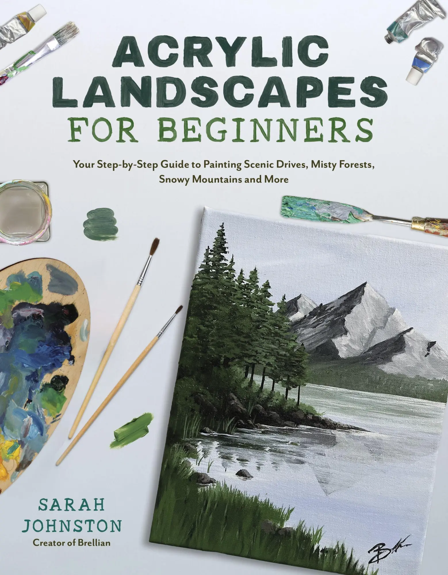 Cover: 9781645678533 | Acrylic Landscapes for Beginners | Sarah Johnston | Taschenbuch | 2024