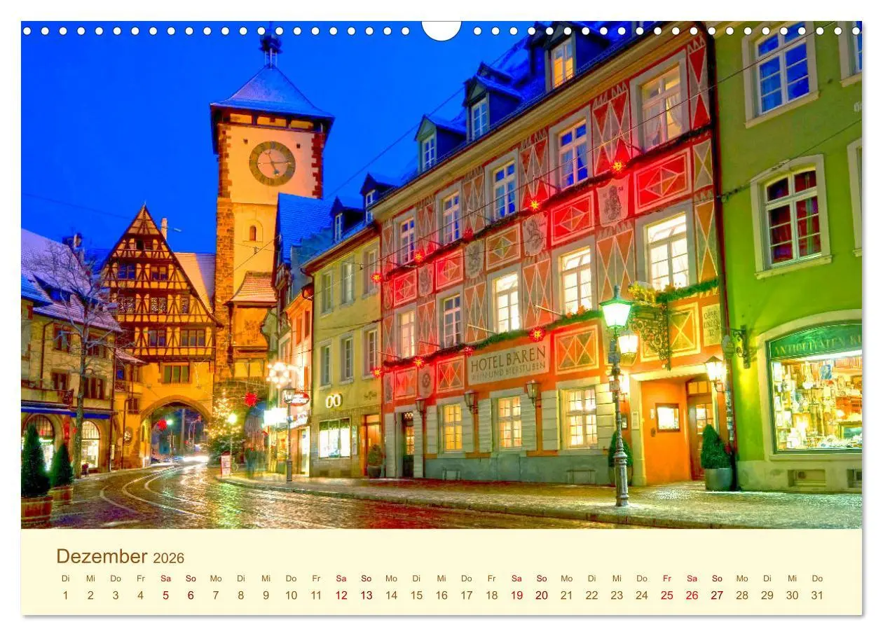 Bild: 9783457758533 | Freiburg Perle im Breisgau (Wandkalender 2026 DIN A3 quer),...