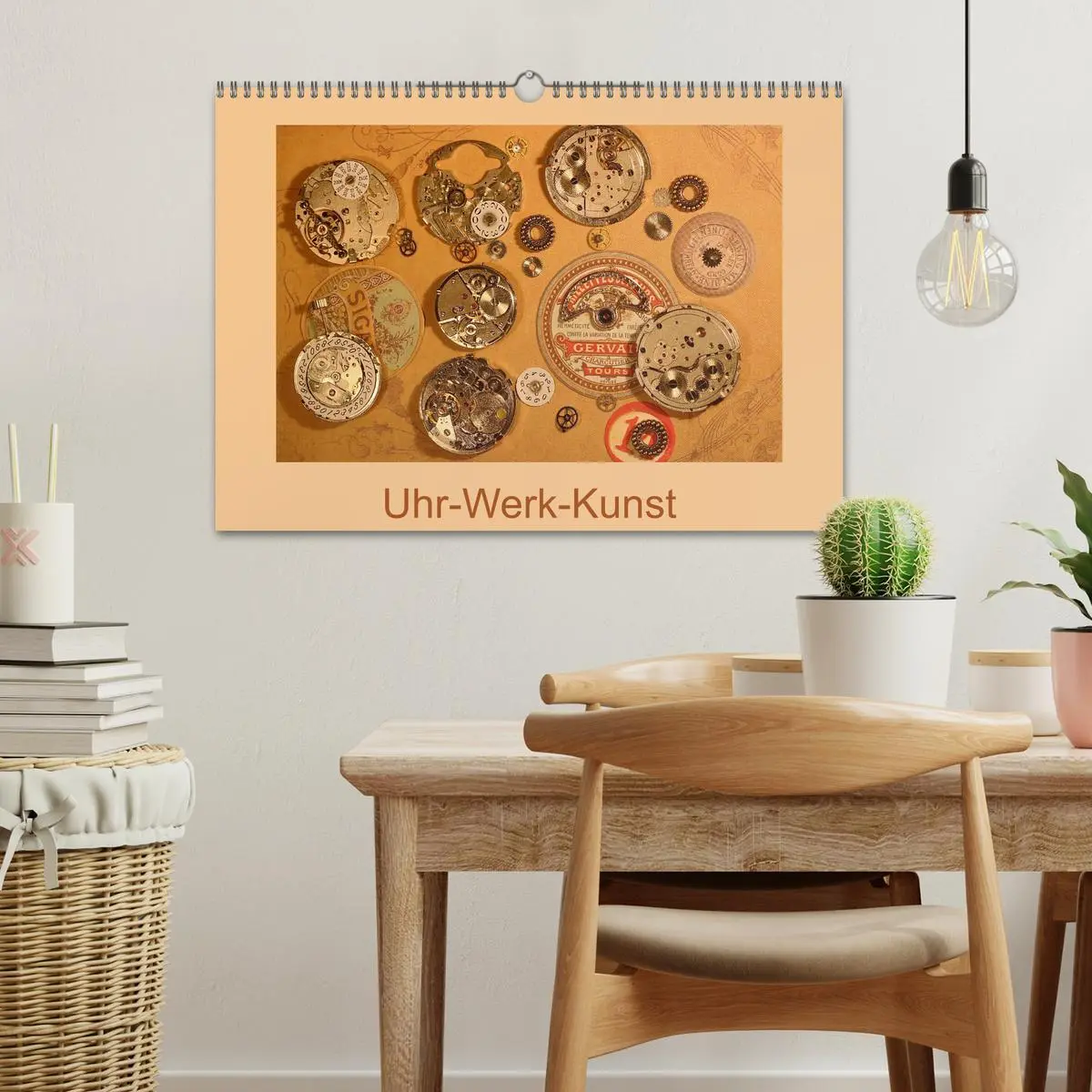 Bild: 9783457828533 | Uhr-Werk-Kunst (Wandkalender 2026 DIN A3 quer), CALVENDO...