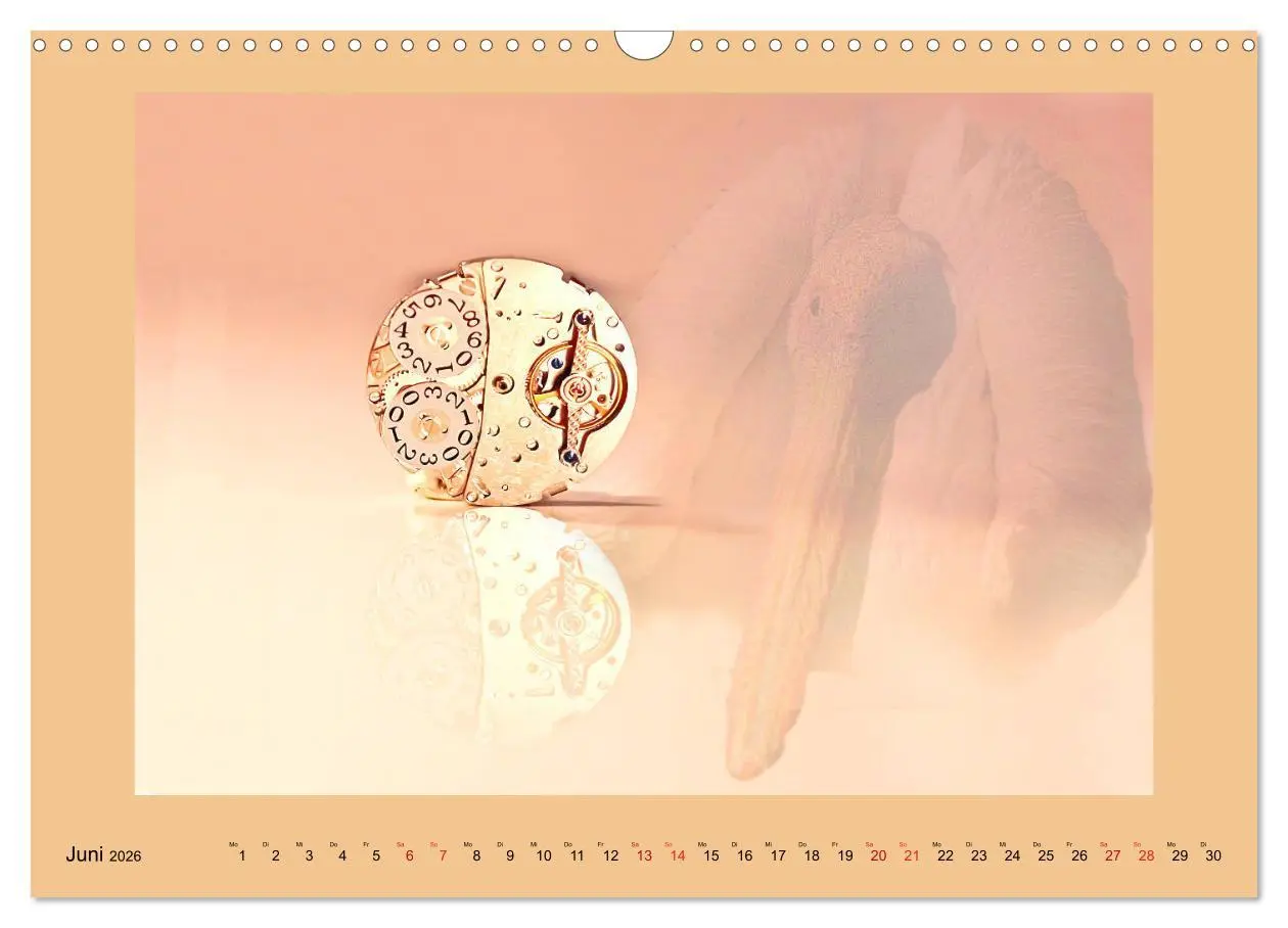 Bild: 9783457828533 | Uhr-Werk-Kunst (Wandkalender 2026 DIN A3 quer), CALVENDO...