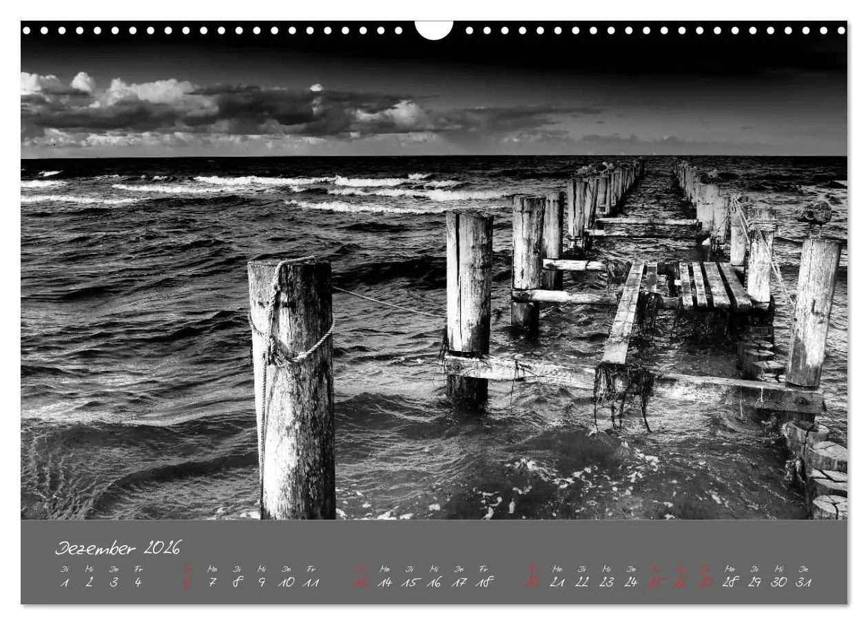 Bild: 9783516228533 | Wege zum Meer (Wandkalender 2026 DIN A3 quer), CALVENDO Monatskalender