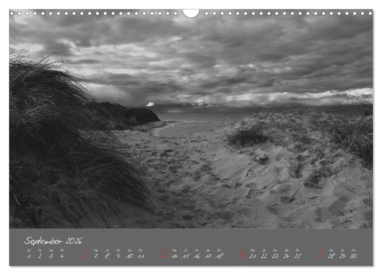 Bild: 9783516228533 | Wege zum Meer (Wandkalender 2026 DIN A3 quer), CALVENDO Monatskalender