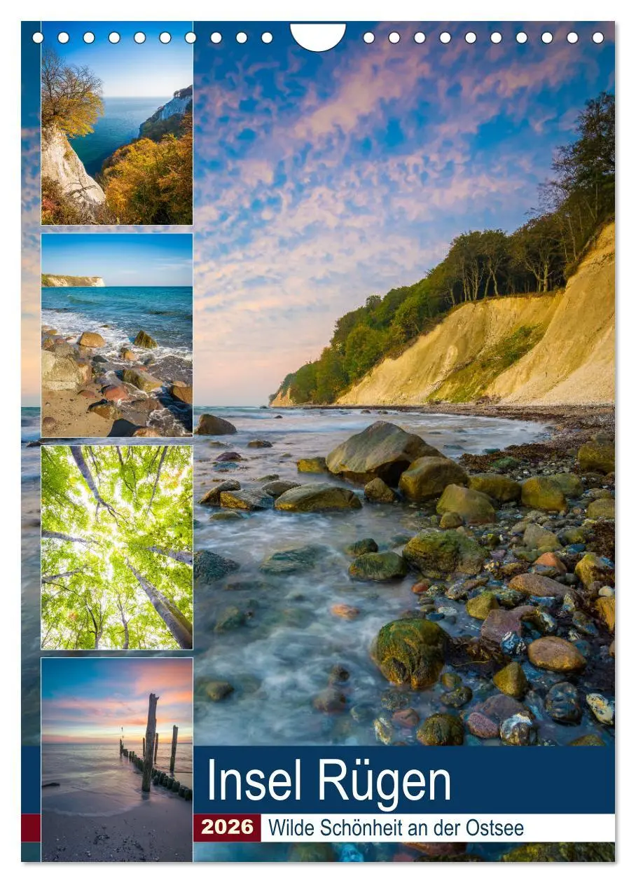 Cover: 9783516398533 | Insel Rügen - Wilde Schönheit an der Ostsee (Wandkalender 2026 DIN...