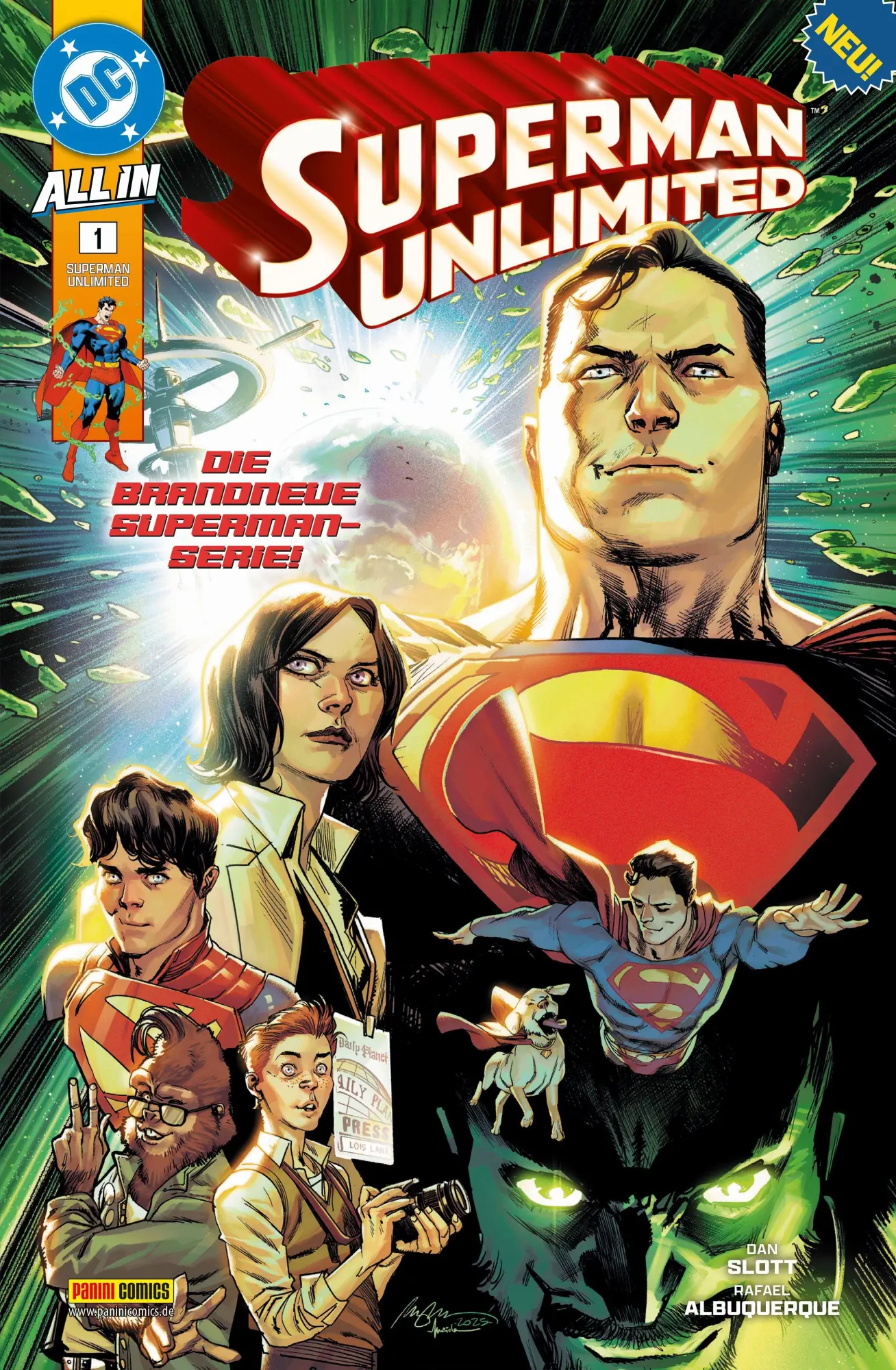 Cover: 9783741648533 | Superman Unlimited | Bd. 1 | Dan Slott (u. a.) | Taschenbuch | 92 S.