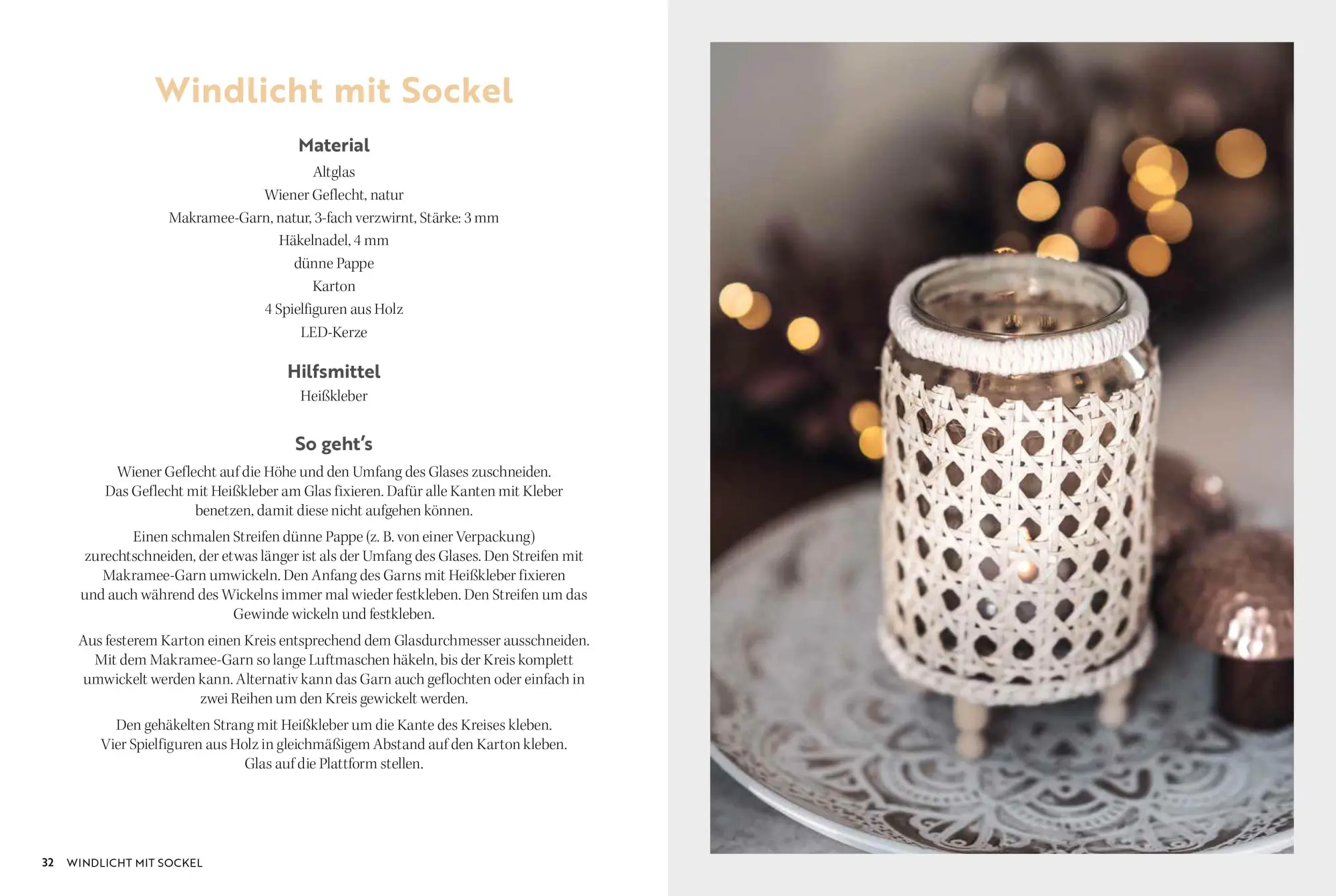 Bild: 9783838838533 | Skandinavische Lichterweihnacht | Leuchtende Deko-Ideen selber machen