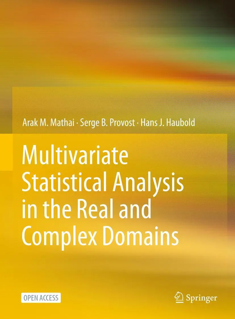 Cover: 9783030958633 | Multivariate Statistical Analysis in the Real and Complex Domains