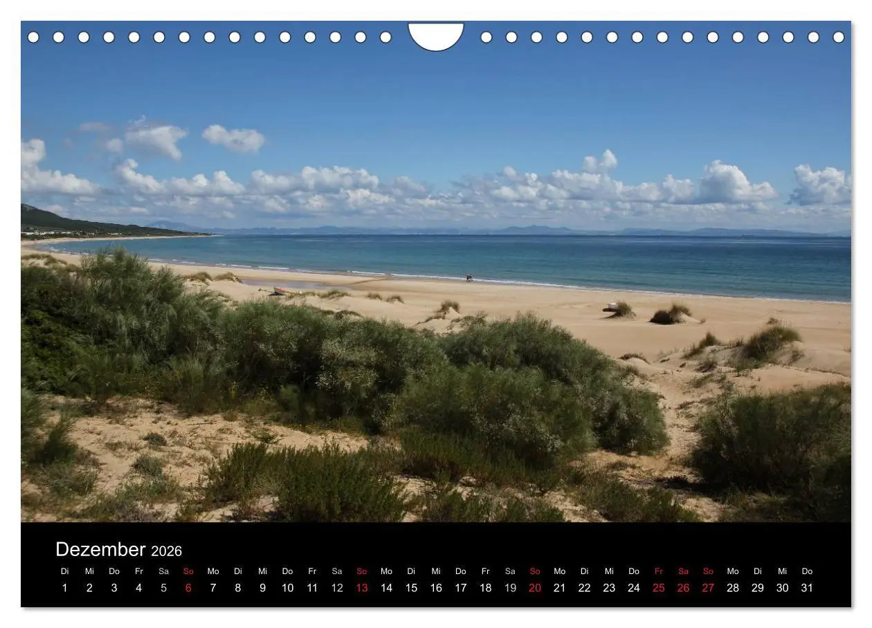 Bild: 9783516218633 | Tarifa - Andalusien (Wandkalender 2026 DIN A4 quer), CALVENDO...