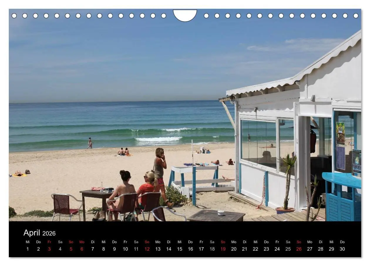 Bild: 9783516218633 | Tarifa - Andalusien (Wandkalender 2026 DIN A4 quer), CALVENDO...