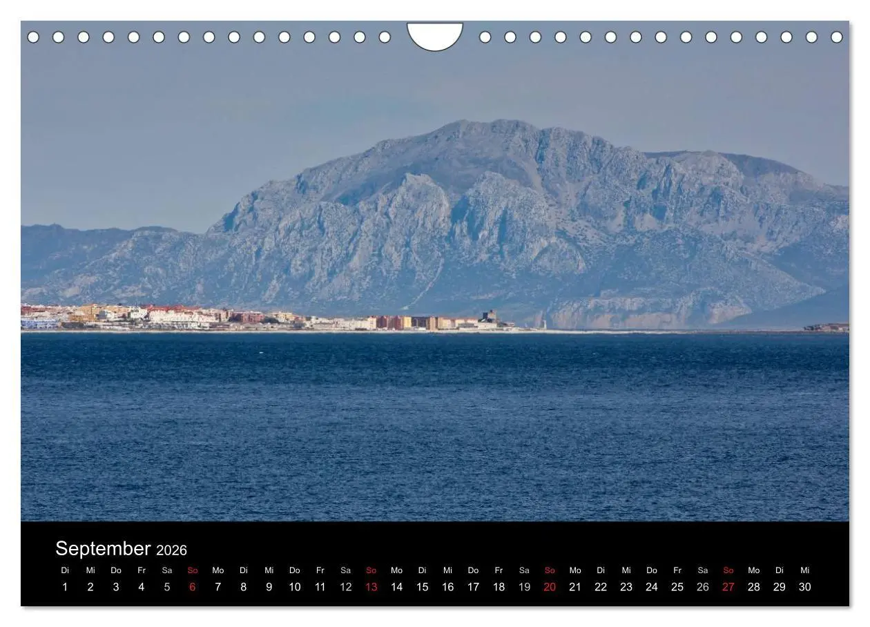 Bild: 9783516218633 | Tarifa - Andalusien (Wandkalender 2026 DIN A4 quer), CALVENDO...