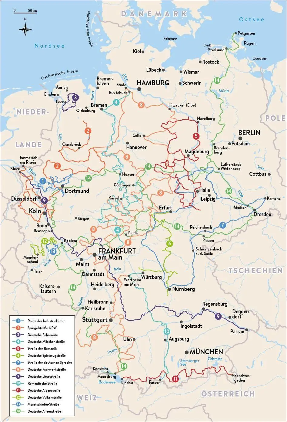 Bild: 9783734328633 | Camperglück Deutschlands Ferienstraßen Die schönsten Traumrouten...