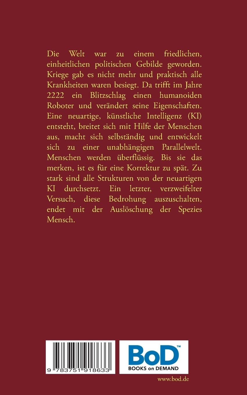 Rückseite: 9783751918633 | Verlust der Kontrolle | Karl Schönafinger | Taschenbuch | 140 S.
