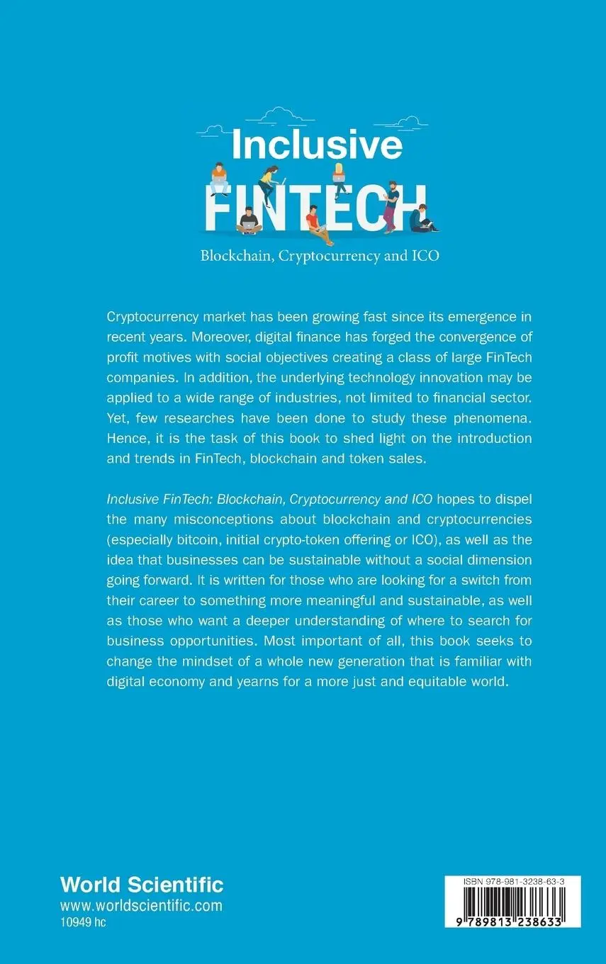 Rückseite: 9789813238633 | INCLUSIVE FINTECH | BLOCKCHAIN, CRYPTOCURRENCY AND ICO | Low | Buch