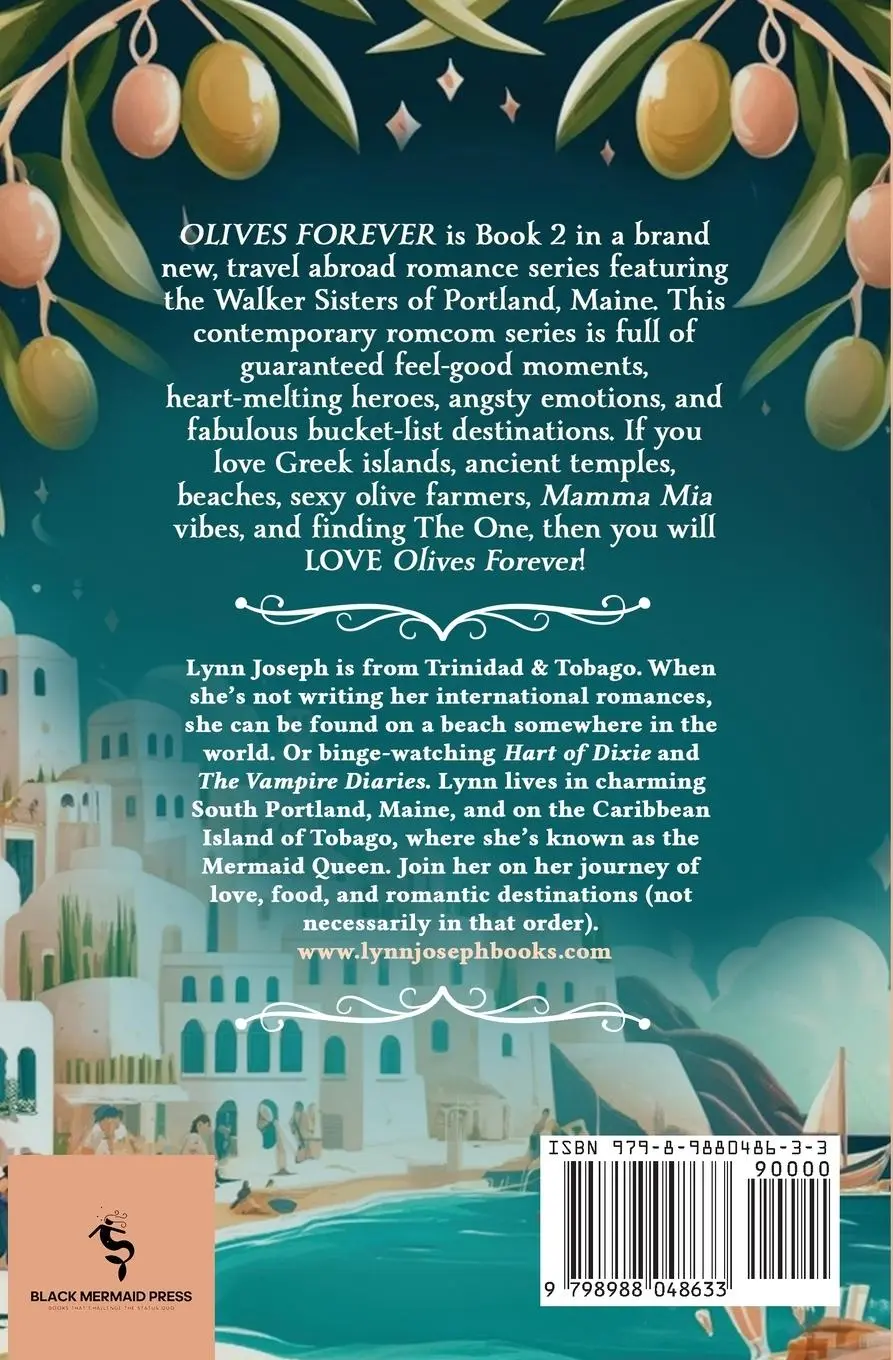Rückseite: 9798988048633 | Olives Forever | A Best Friends-to-Lovers Sweet Romance in Greece
