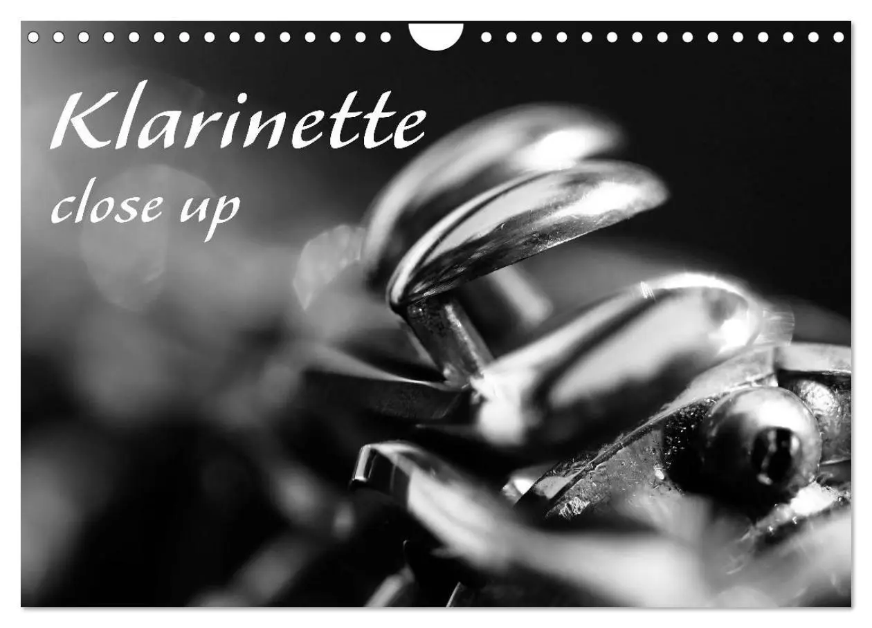 Cover: 9783457978733 | Klarinette - close up (Wandkalender 2026 DIN A4 quer), CALVENDO...