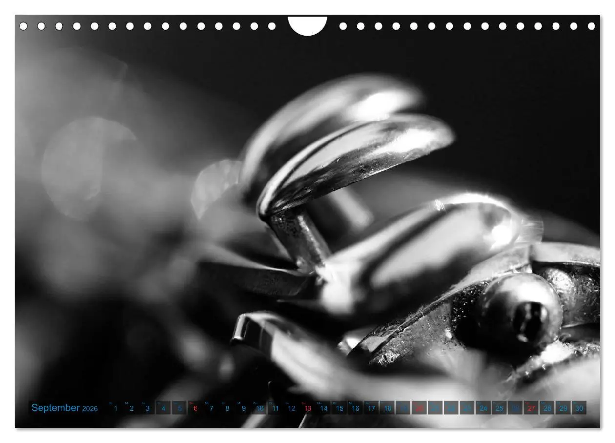 Bild: 9783457978733 | Klarinette - close up (Wandkalender 2026 DIN A4 quer), CALVENDO...