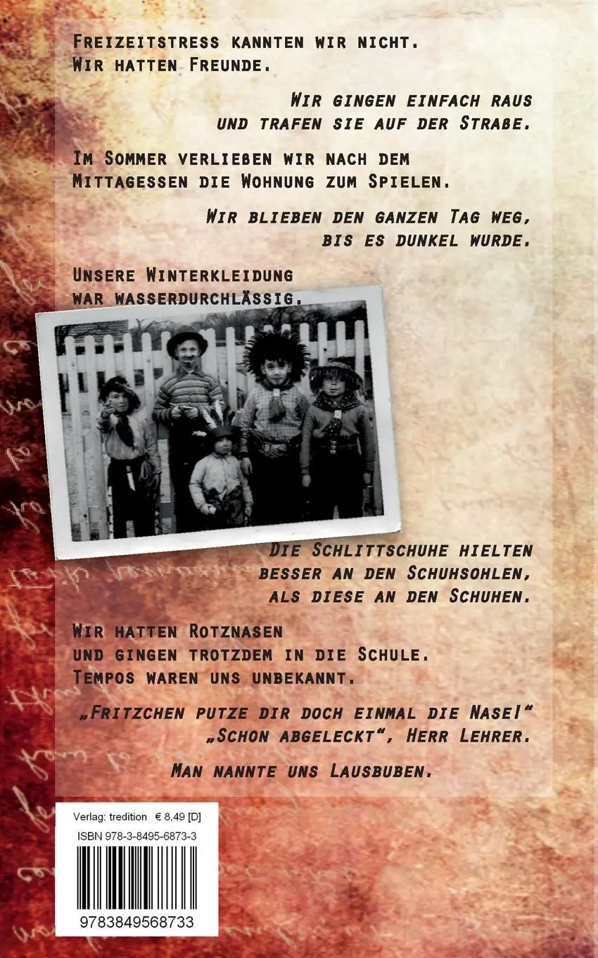 Rückseite: 9783849568733 | Vor dem Ernst des Lebens | Walter Trayser | Taschenbuch | Paperback