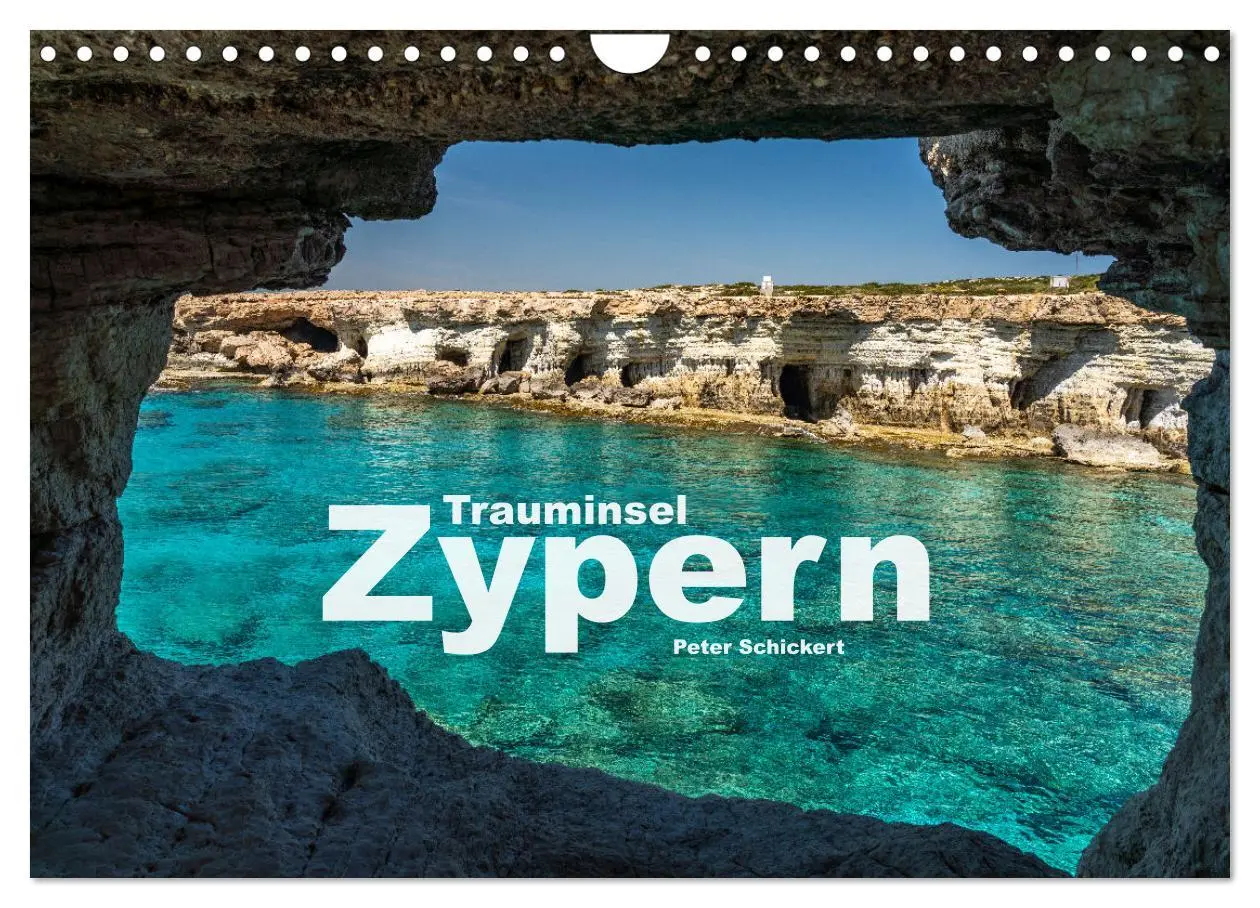 Cover: 9783457348833 | Trauminsel Zypern (Wandkalender 2026 DIN A4 quer), CALVENDO...