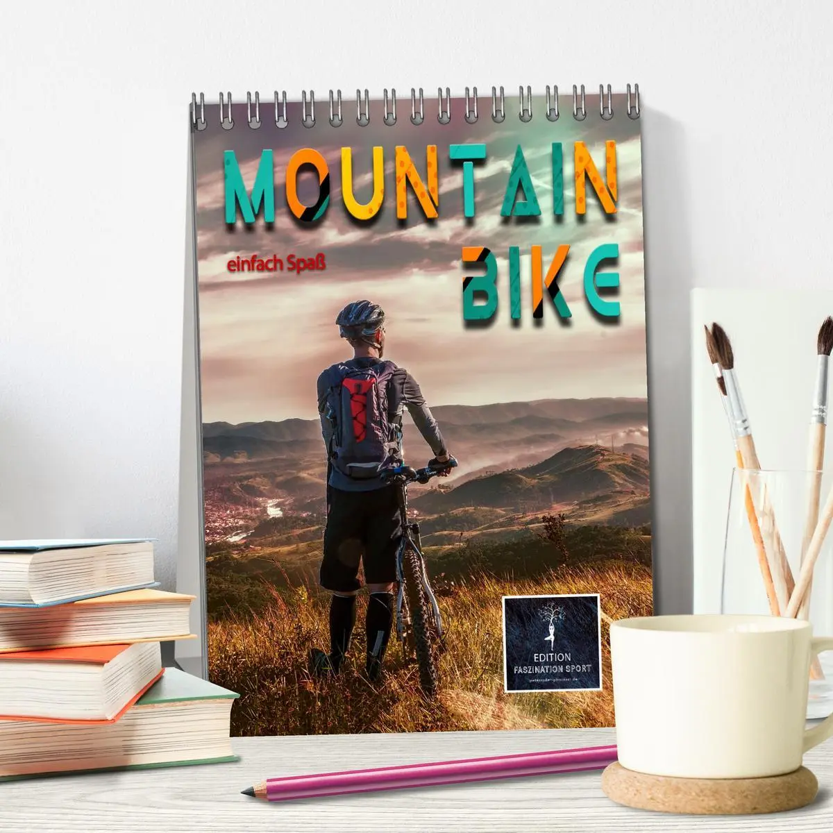 Bild: 9783516368833 | Mountainbike - einfach Spaß (Tischkalender 2026 DIN A5 hoch),...