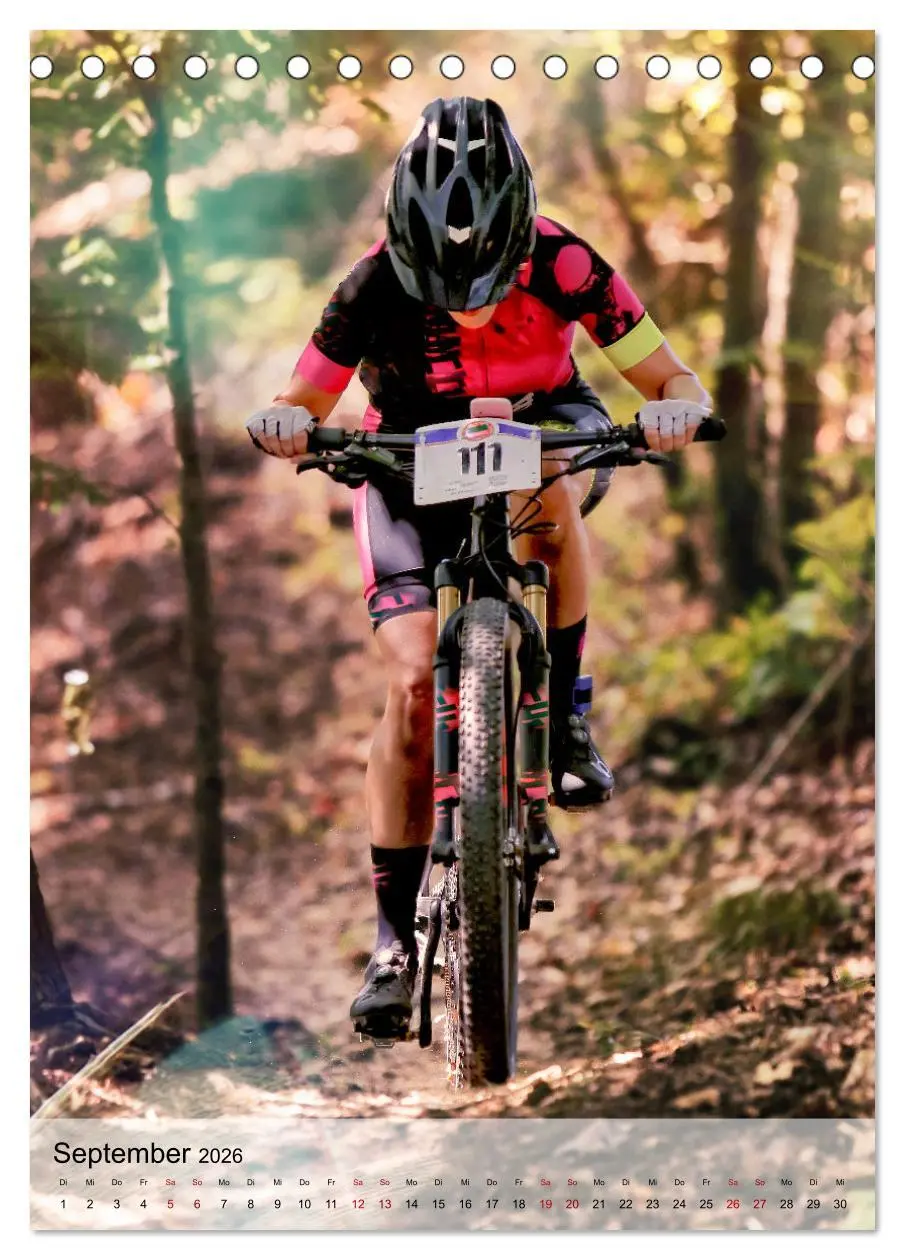 Bild: 9783516368833 | Mountainbike - einfach Spaß (Tischkalender 2026 DIN A5 hoch),...