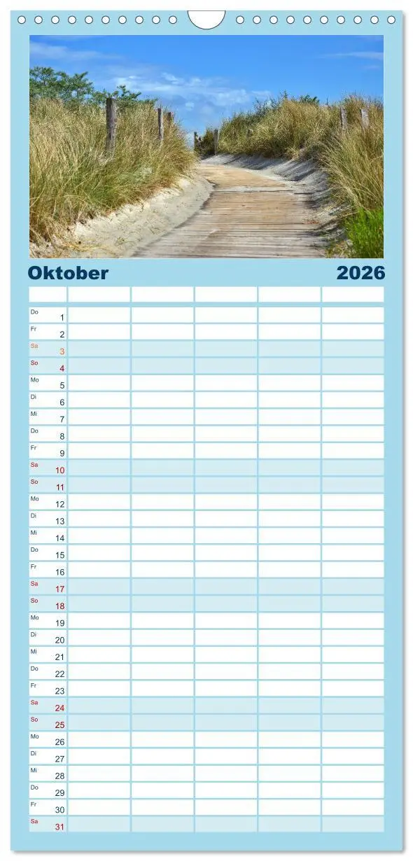 Bild: 9783516508833 | Familienplaner 2026 - Heiligenhafen immer wieder mit 5 Spalten...