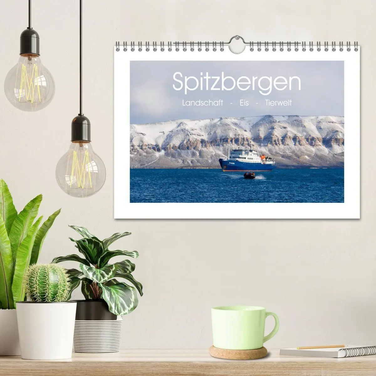 Bild: 9783569768833 | Spitzbergen - Landschaft - Eis - Tierwelt (Wandkalender 2027 DIN A4...