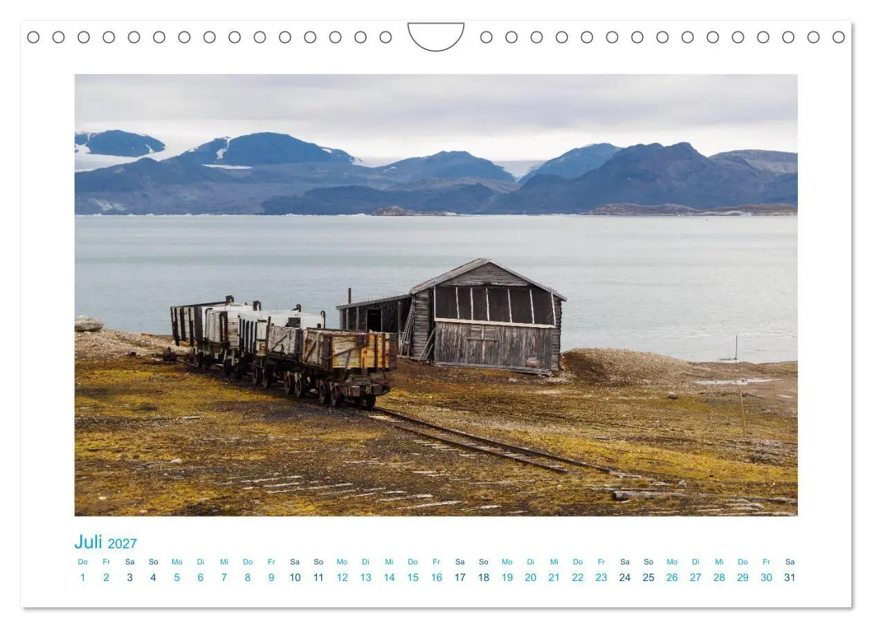 Bild: 9783569768833 | Spitzbergen - Landschaft - Eis - Tierwelt (Wandkalender 2027 DIN A4...