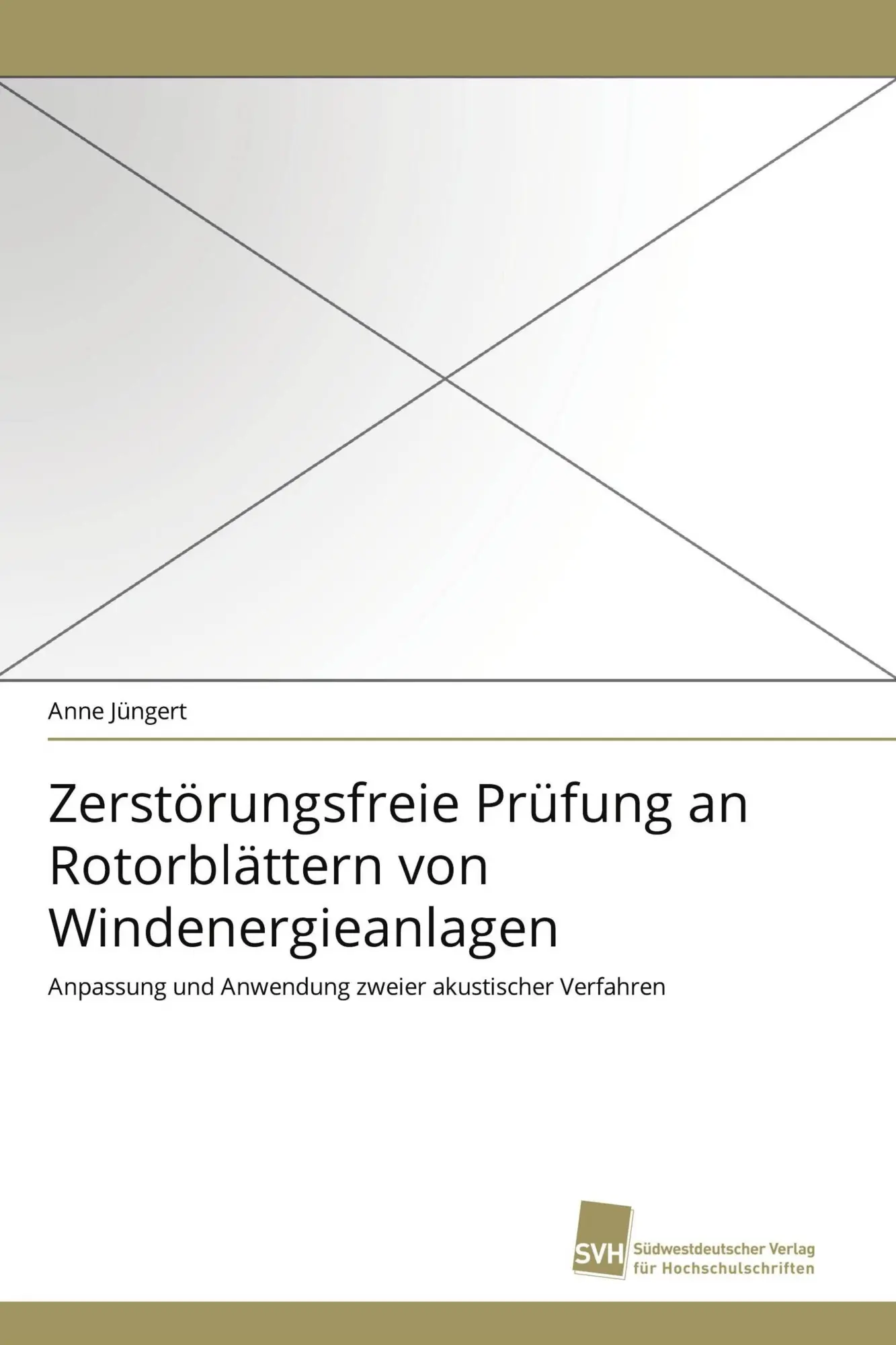 Cover: 9783838118833 | Zerstörungsfreie Prüfung an Rotorblättern von Windenergieanlagen