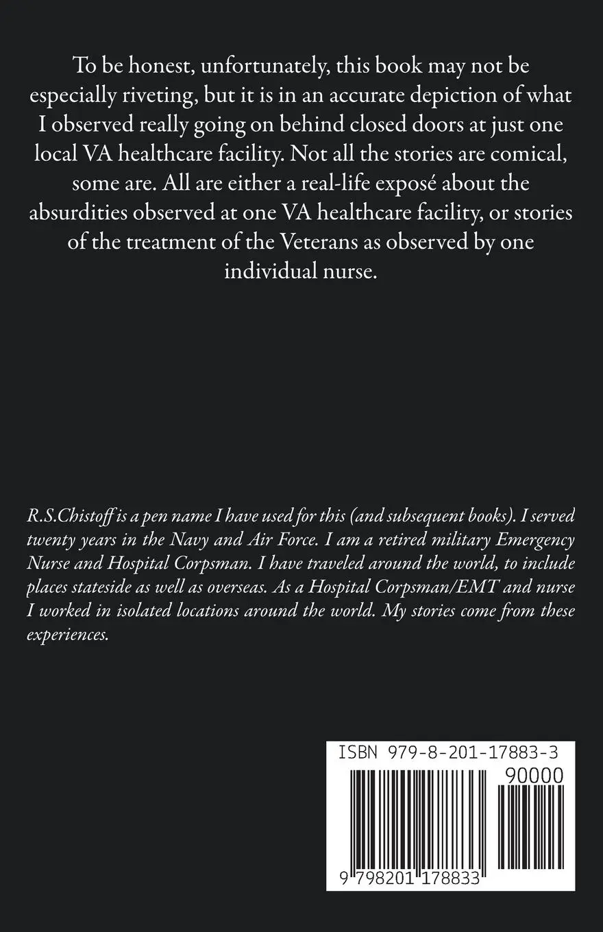 Rückseite: 9798201178833 | Darker Shades of the VA | R. S. Christoff | Taschenbuch | Englisch