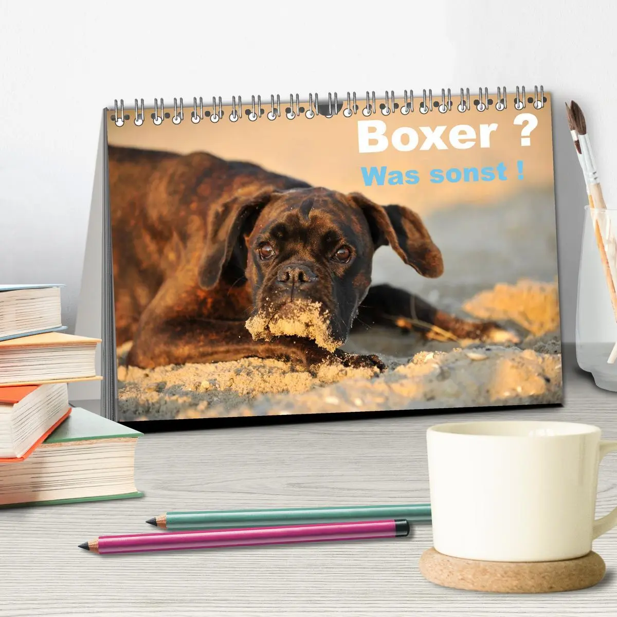 Bild: 9783516048933 | Boxer ? Was sonst ! (Tischkalender 2026 DIN A5 quer), CALVENDO...