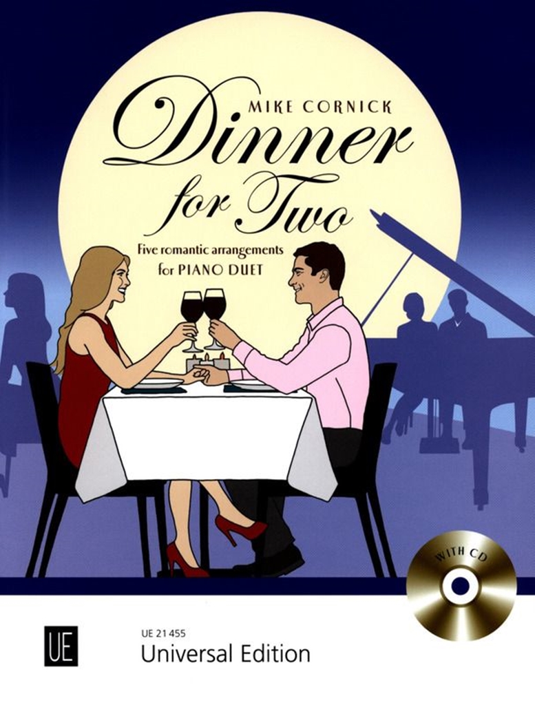 Cover: 9790008088933 | Dinner For Two | Buch + CD | Universal Edition | EAN 9790008088933