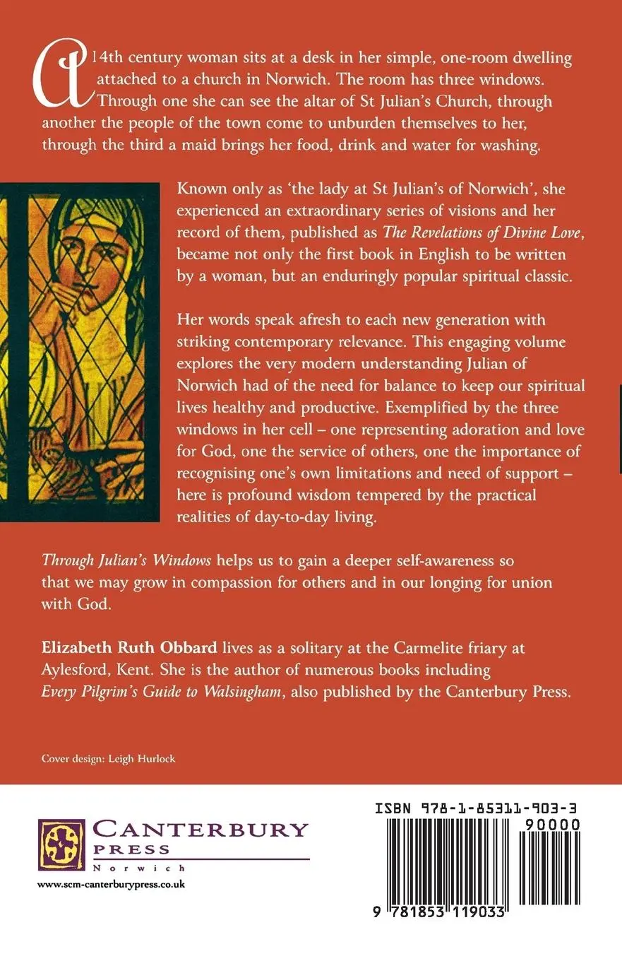 Rückseite: 9781853119033 | Through Julian's Window | Growing Into Holiness with Julian of Norwich