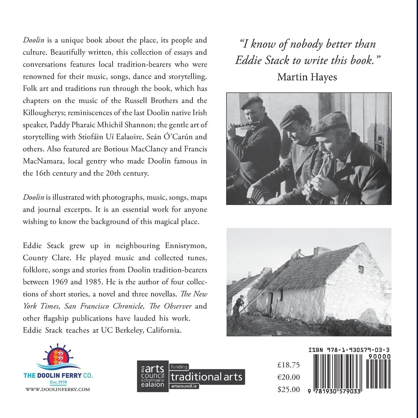 Rückseite: 9781930579033 | Doolin | Eddie Stack | Taschenbuch | Englisch | 2015 | TINTAUN