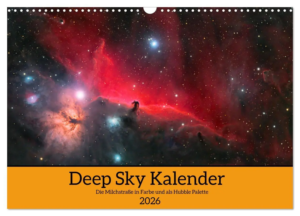 Cover: 9783457399033 | Deep Sky Kalender (Wandkalender 2026 DIN A3 quer), CALVENDO...