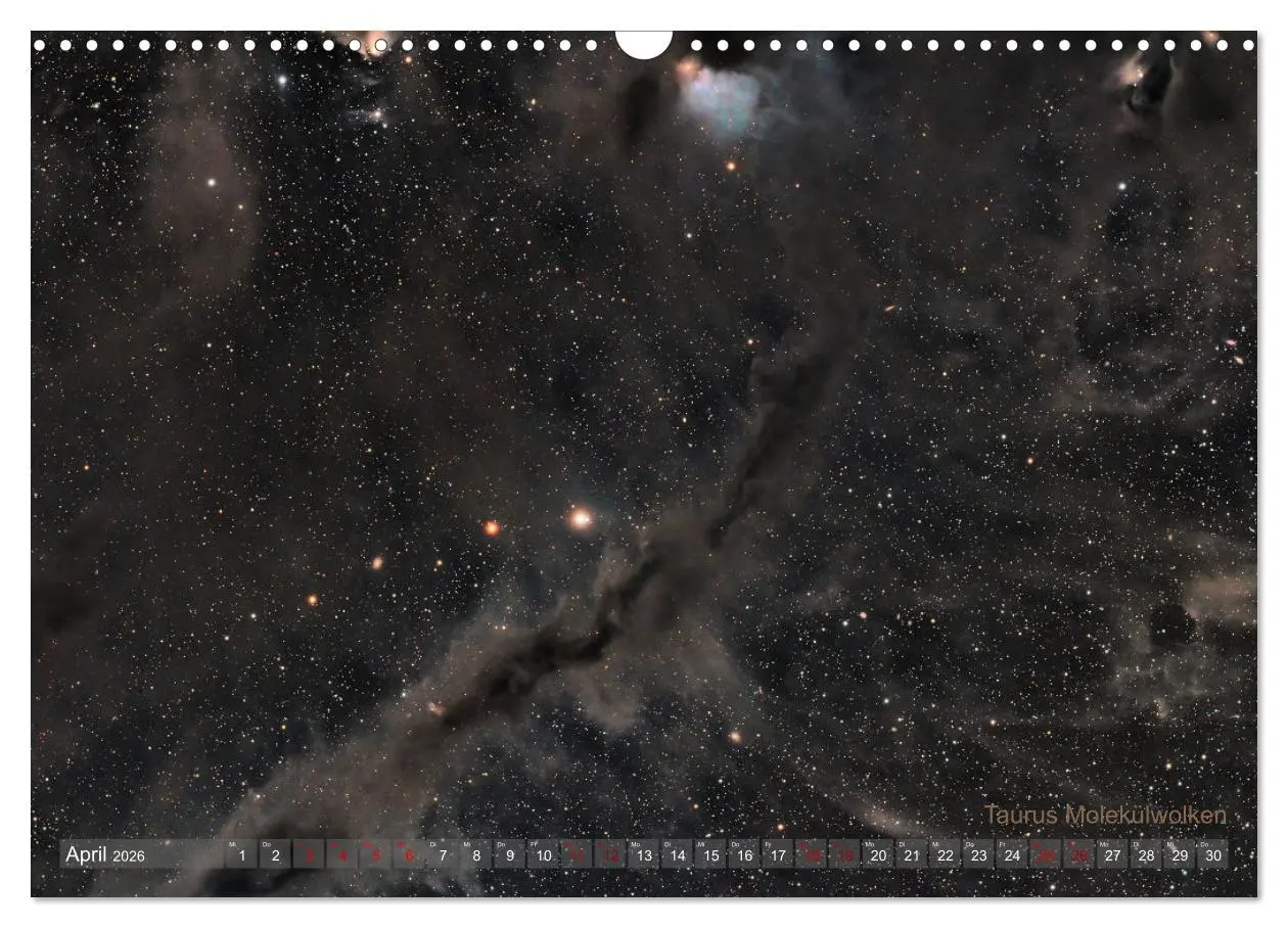 Bild: 9783457399033 | Deep Sky Kalender (Wandkalender 2026 DIN A3 quer), CALVENDO...