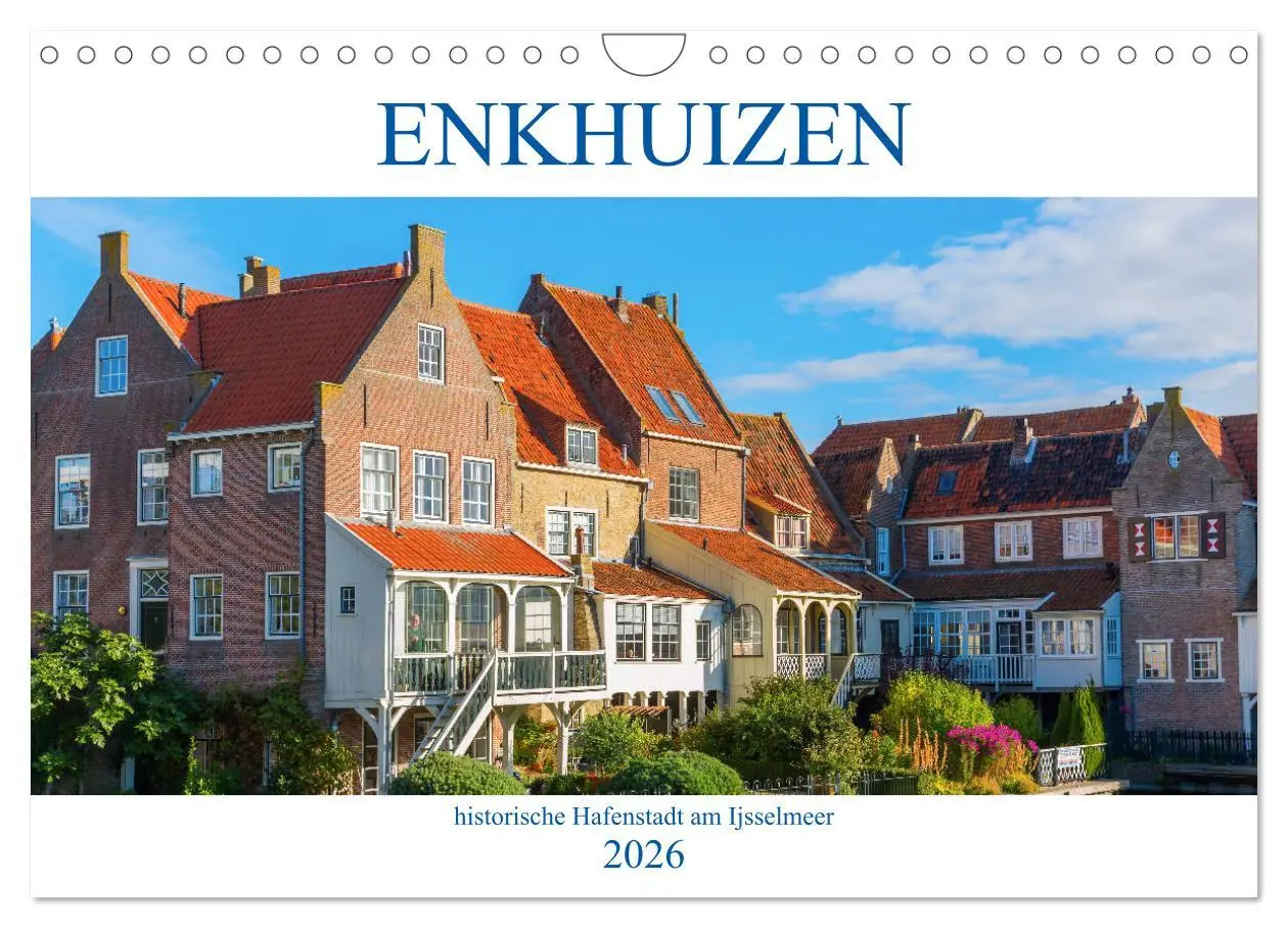 Cover: 9783457779033 | Enkhuizen - historische Hafenstadt am Ijsselmeer (Wandkalender 2026...