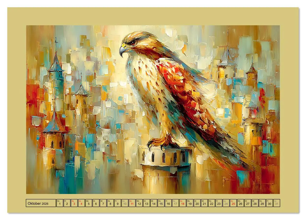 Bild: 9783516629033 | Majestäten der Lüfte. Raubvögel zwischen Himmel und Kunst...