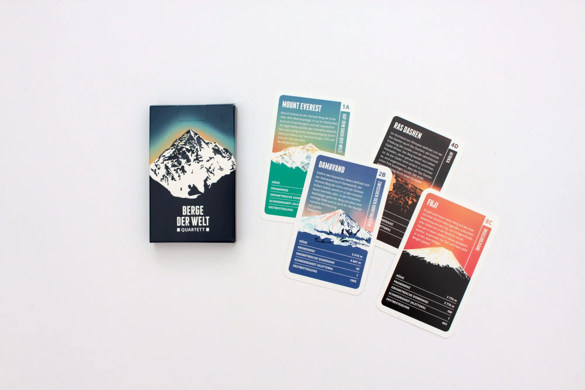 Bild: 769503159133 | Berge der Welt Quartett | Stefan Spiegel | Deutsch | 2025