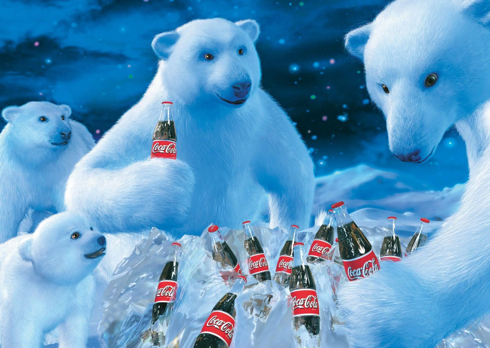Bild: 4001504599133 | Coca Cola Puzzle 1000 Teile. Motiv Polarbären | Spiel | 59913 | 2021