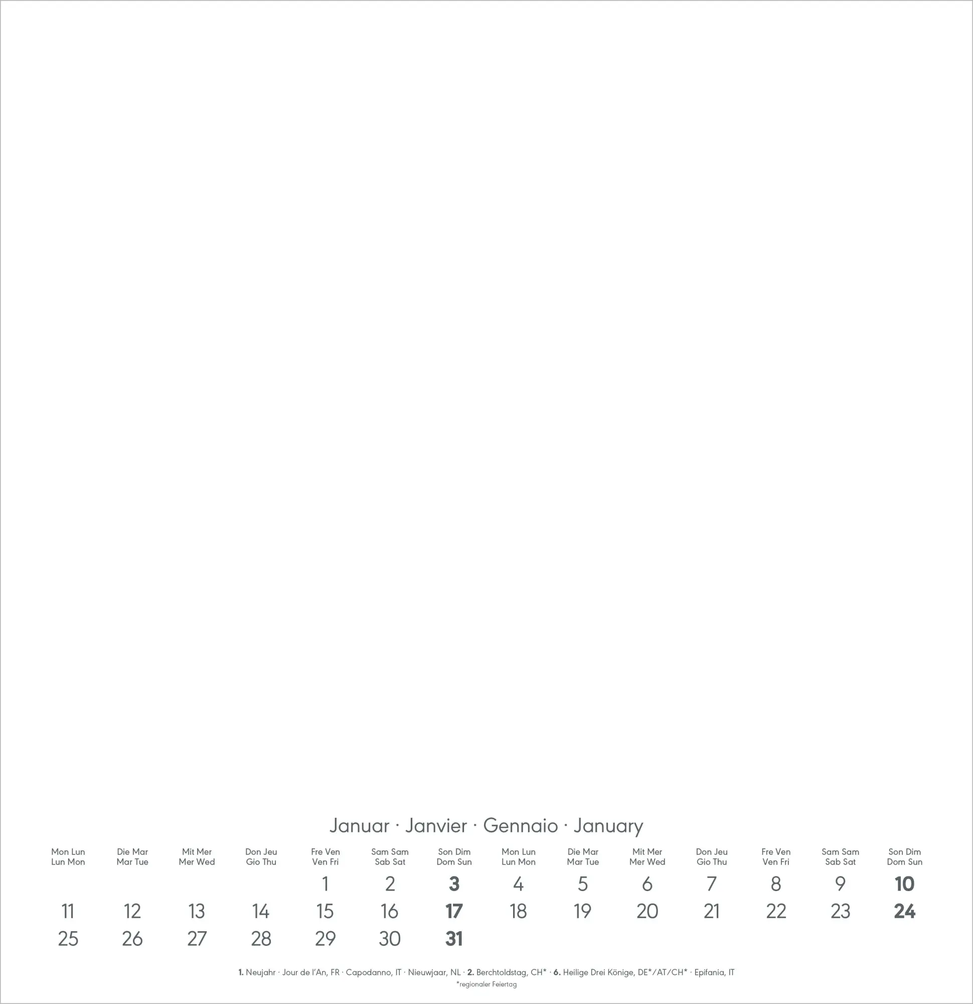 Bild: 4069095019133 | Kreativkalender XL schwarz 2027 | Neumann Verlage GmbH &amp; Co KG | 14 S.