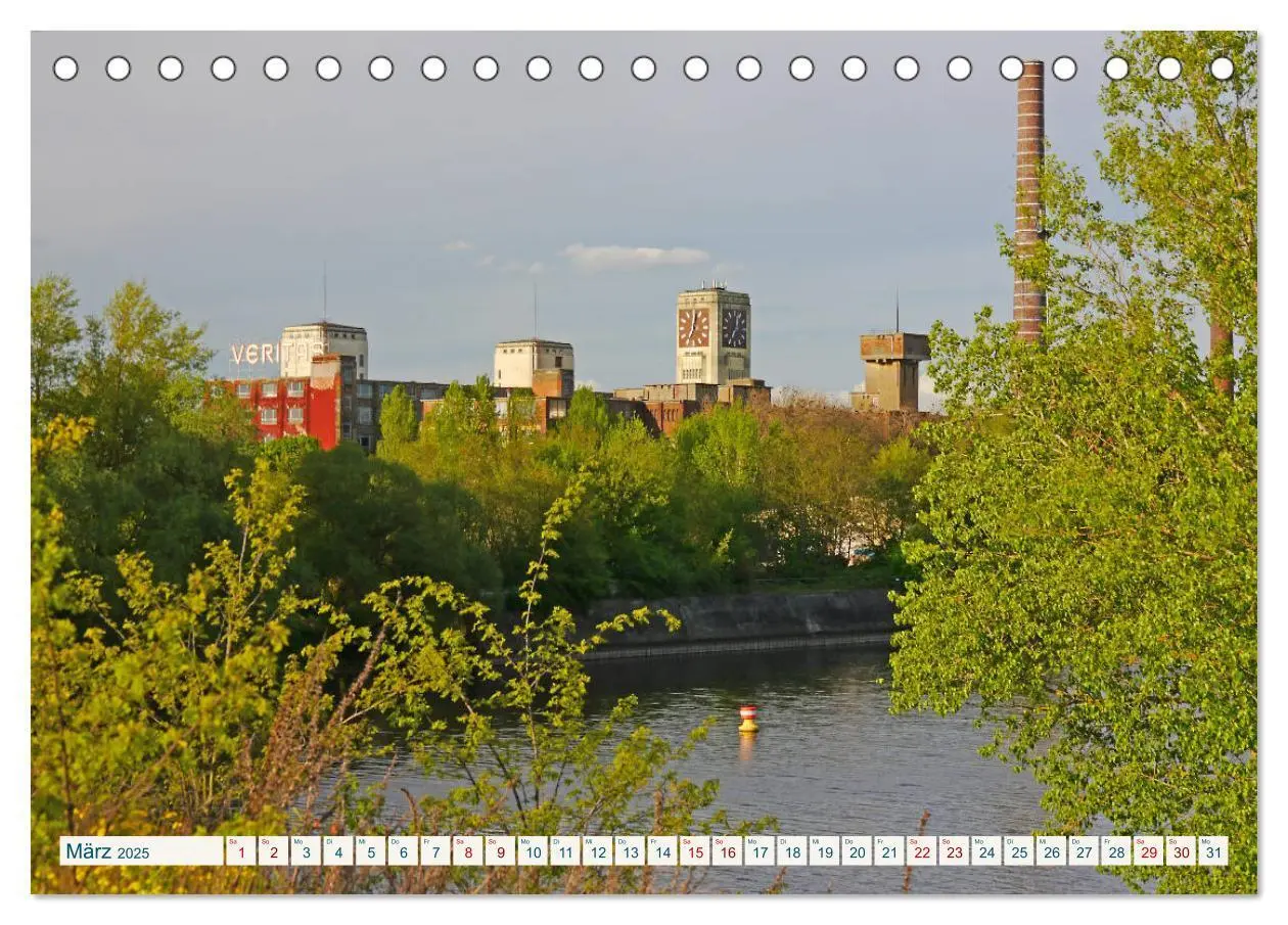Bild: 9783435369133 | Wittenberge an der Elbe (Tischkalender 2025 DIN A5 quer), CALVENDO...