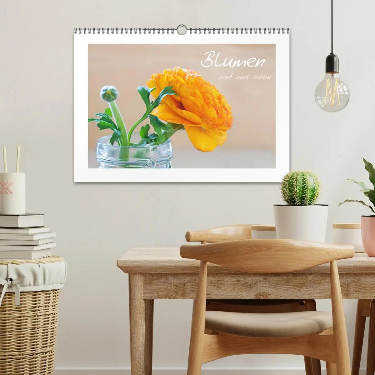Bild: 9783457909133 | Blumen zart und schön (Wandkalender 2026 DIN A3 quer), CALVENDO...