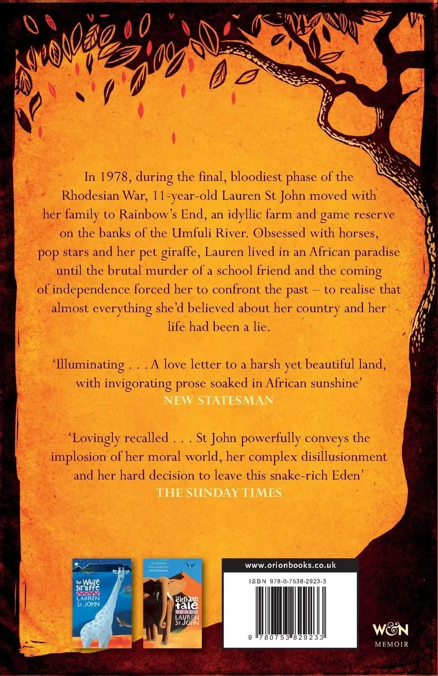 Rückseite: 9780753829233 | Rainbow's End | A Memoir of Childhood, War and an African Farm | John