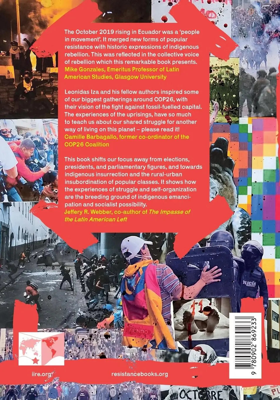 Rückseite: 9780902869233 | Uprising | the October Rebellion in Ecuador | Leonidas Iza (u. a.)