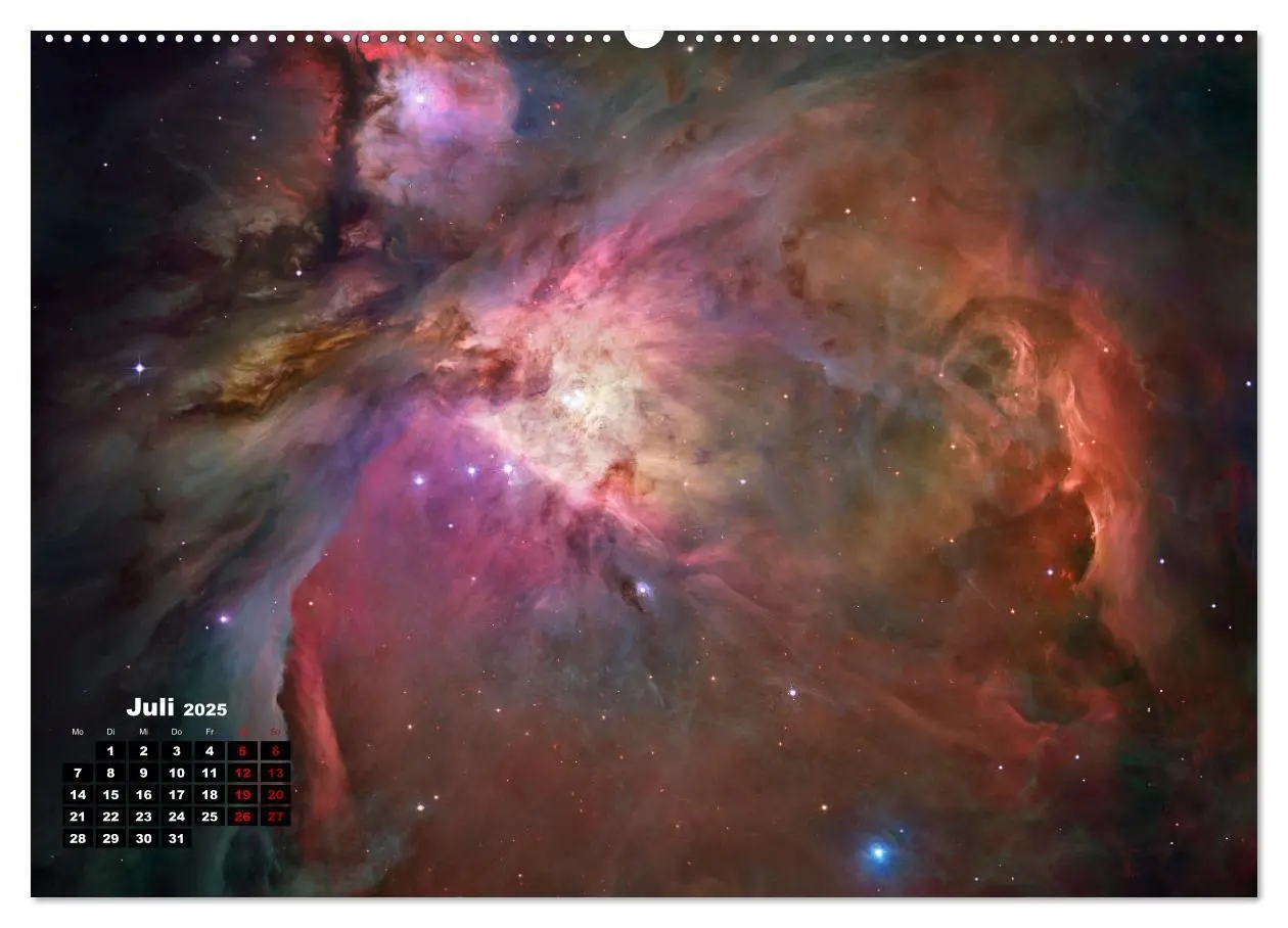 Bild: 9783457139233 | Hubble - 35 Jahre atemberaubende Aufnahmen (Wandkalender 2025 DIN...