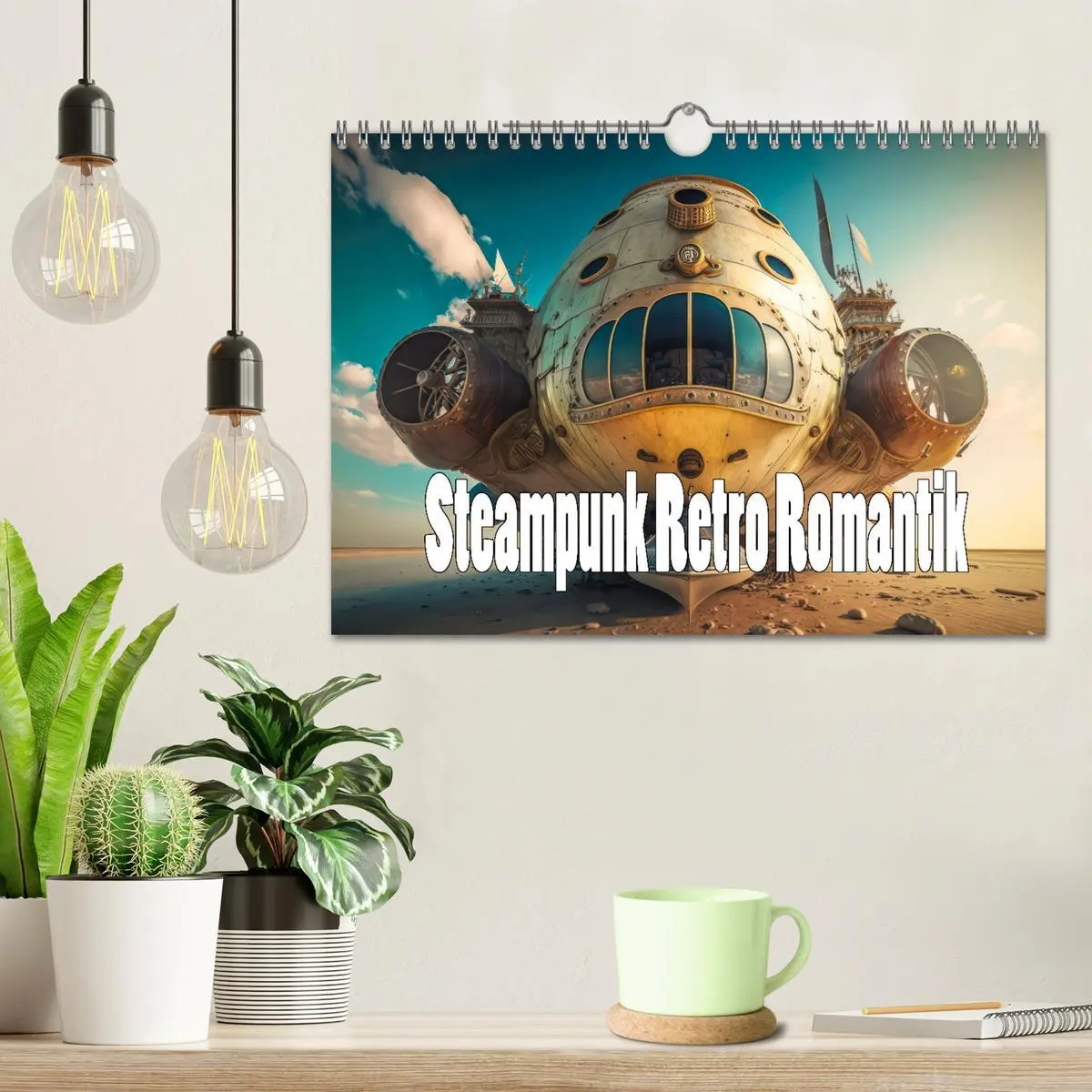 Bild: 9783457379233 | Steampunk Retro Romantik (Wandkalender 2026 DIN A4 quer), CALVENDO...