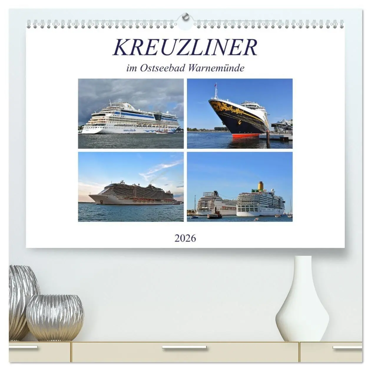 Cover: 9783457449233 | KREUZLINER im Ostseebad Warnemünde (hochwertiger Premium...