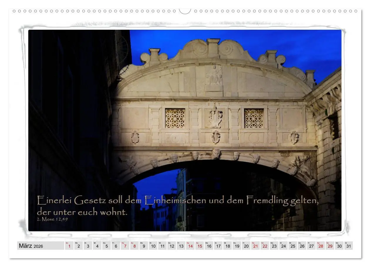 Bild: 9783457759233 | Biblische Sprüche und Verse (hochwertiger Premium Wandkalender 2026...