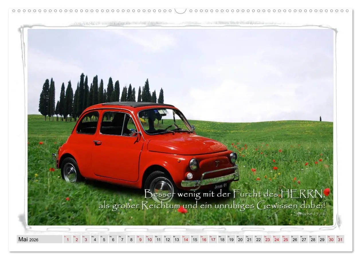 Bild: 9783457759233 | Biblische Sprüche und Verse (hochwertiger Premium Wandkalender 2026...